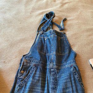 Free People Size 25 Denim Overalls